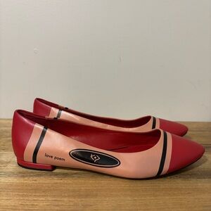 Katy Perry The Artist Crayola Love Poem Pointed Toe Ballet Flats | Wms Size 10